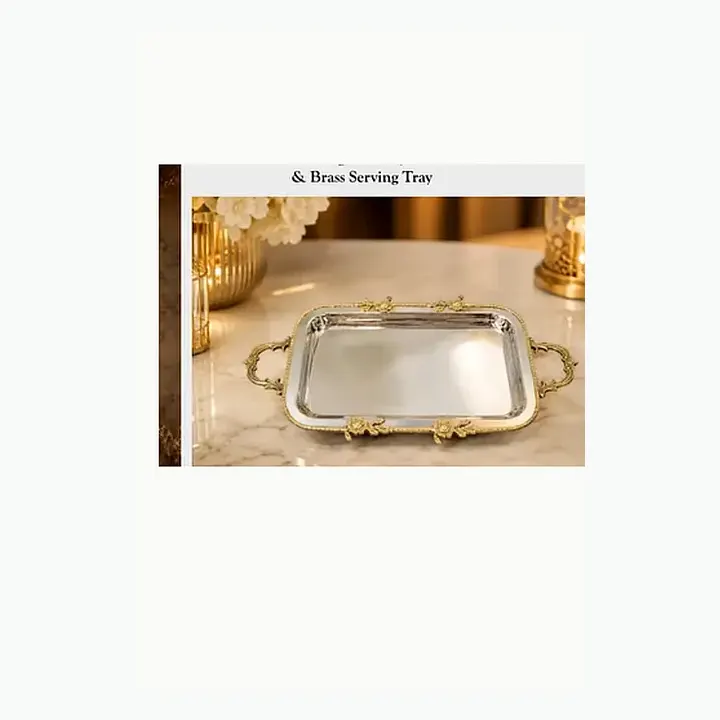 Rectangular Tray Stainless–Steel alternate view