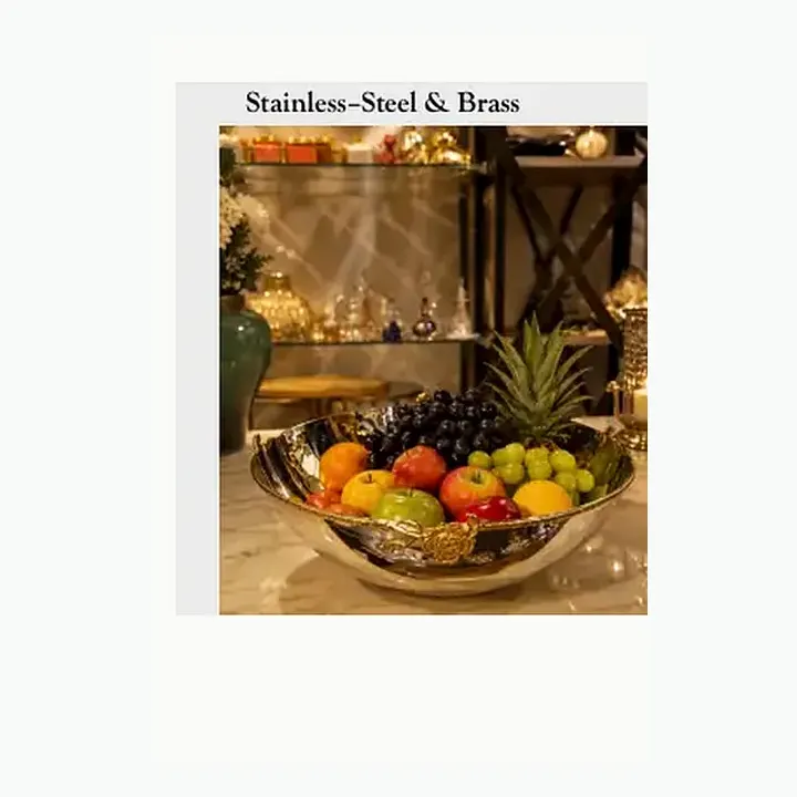 Oval Tray Stainless–Steel & alternate view