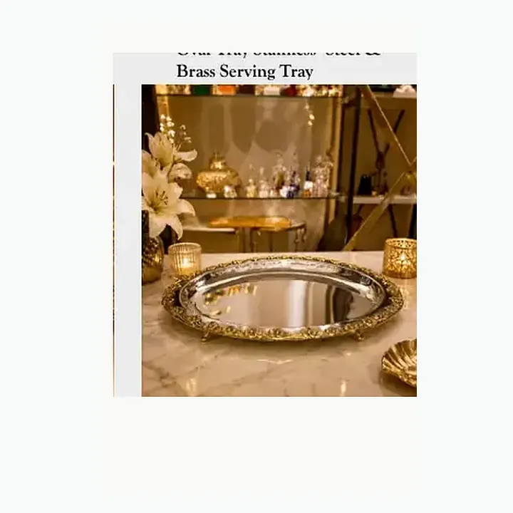 Rectangular Tray Stainless–Steel alternate view