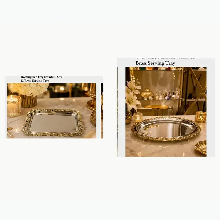 Rectangular Tray Stainless–Steel