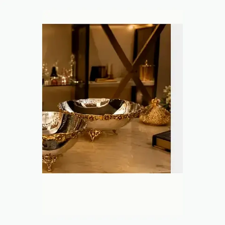 Designer Serving Bowls & Tabletop Set alternate view