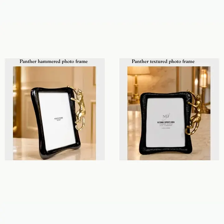 Panther textured photo frame