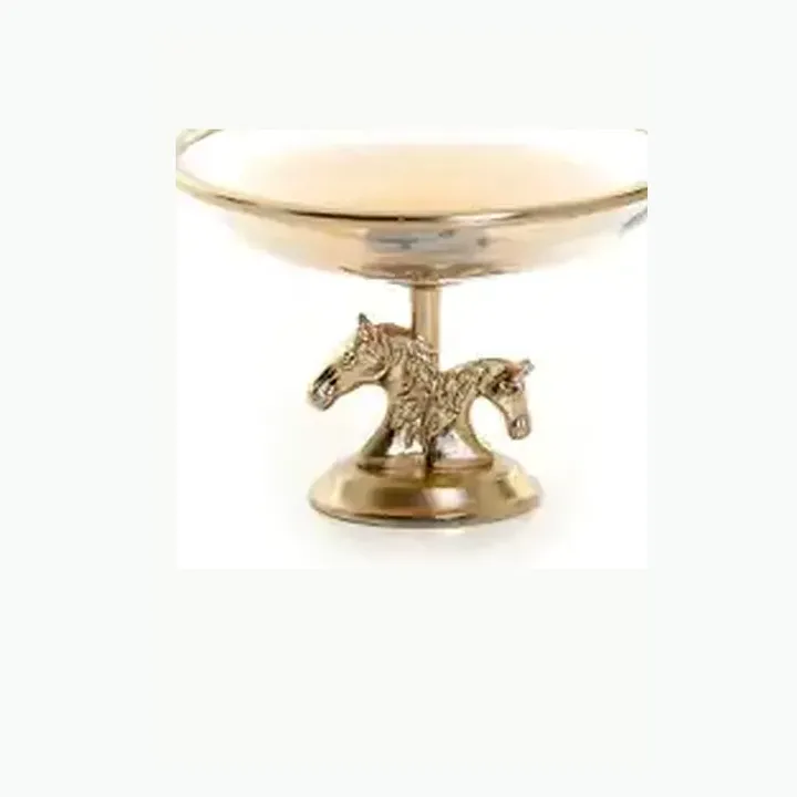 Horse Décor Bowl & Cake Stand Set alternate view