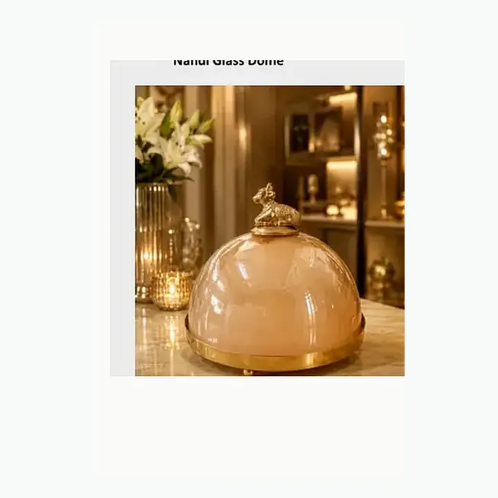 #6568 8x8x7 @560 Nandi Glass Dome alternate view