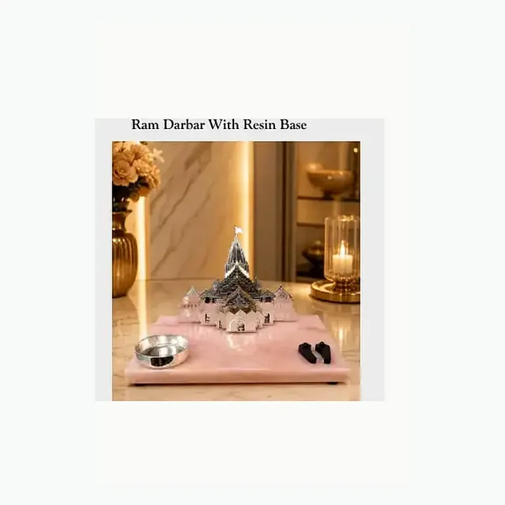 Ram Darbar With Resin Base detail
