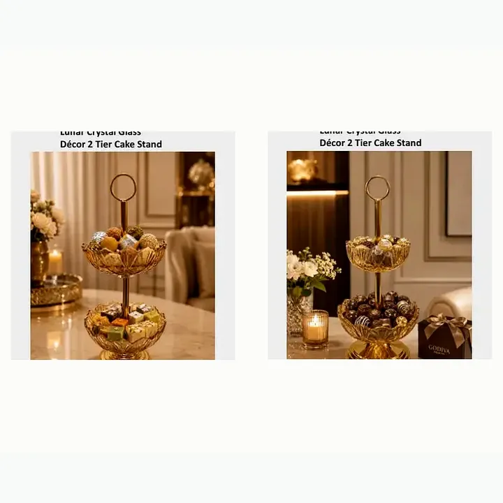 cor 2 Tier Cake Stand