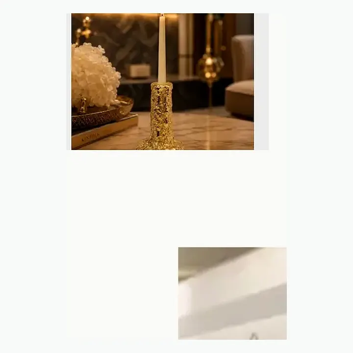 Lava Candle Holder detail