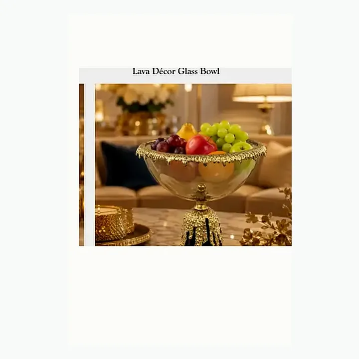 Lava Décor Glass Bowl alternate view