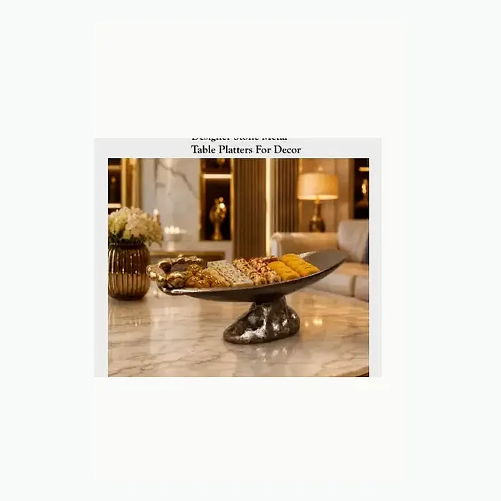 Table Platters For Decor detail