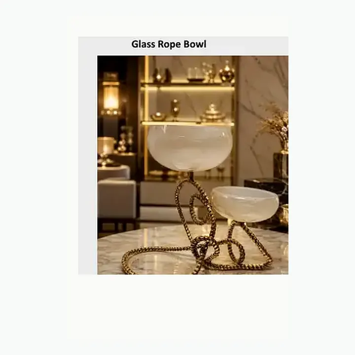 Glass Rope Bowl alternate view