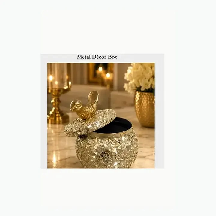 Metal Décor Box detail
