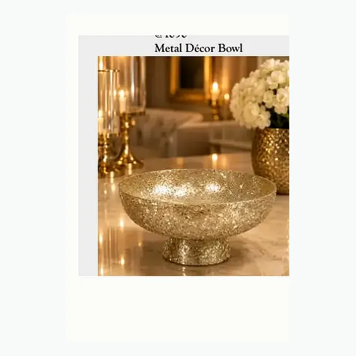 Metal Décor Bowl alternate view