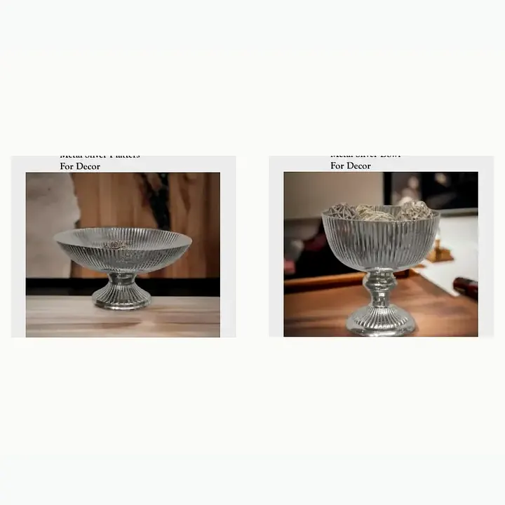 Metal Silver Bowl
