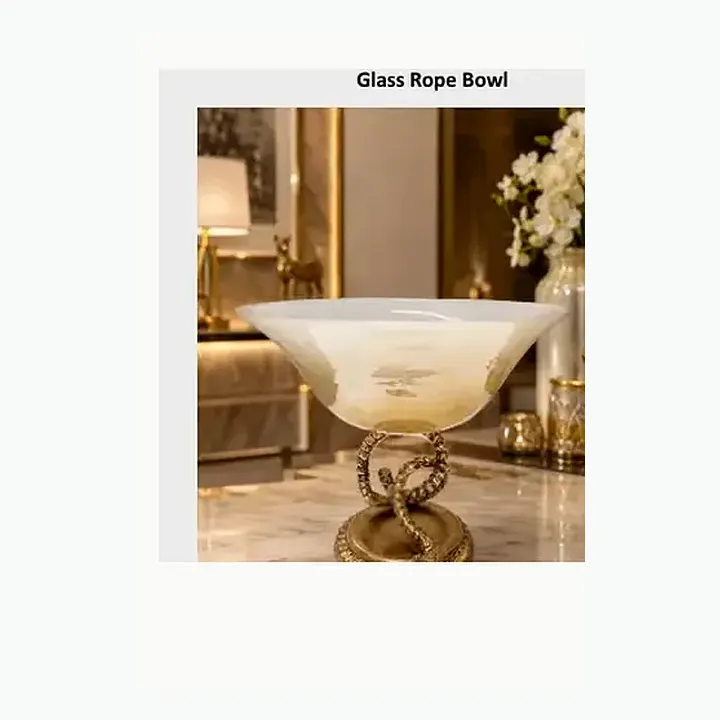 Glass Rope Bowl alternate view
