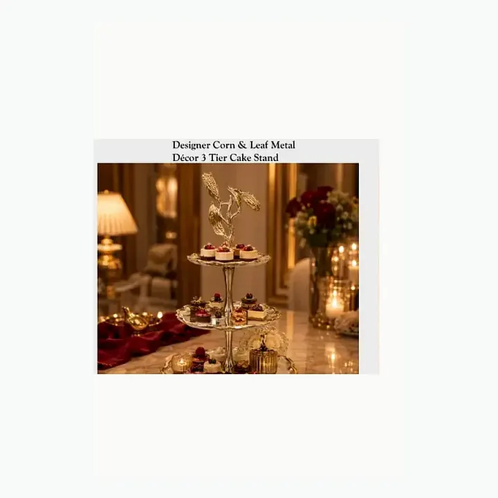 cor 2 Tier Cake Stand detail