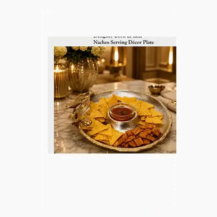 Corn & Leaf Serving Décor & Cake Stand alternate view