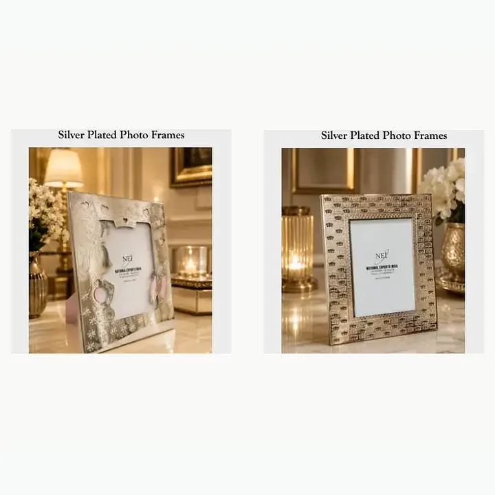 Silver Plated Photo Frames