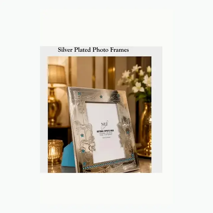Silver Plated Photo Frames detail
