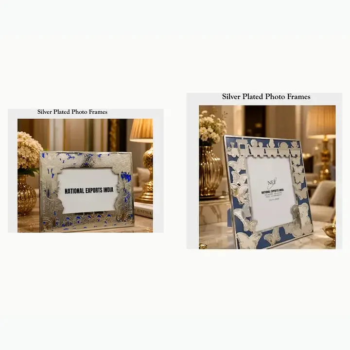 Silver Plated Photo Frames