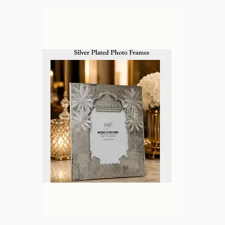 Silver Plated Photo Frames detail