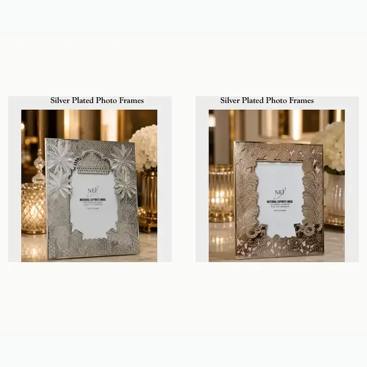 Silver Plated Photo Frames