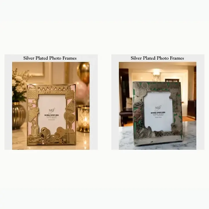 Silver Plated Photo Frames