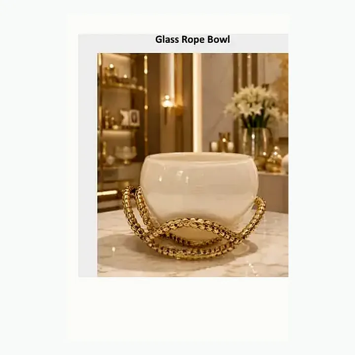 Glass Rope Bowl alternate view