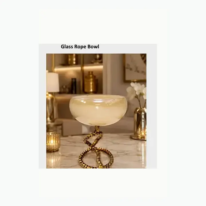 Glass Rope Bowl detail