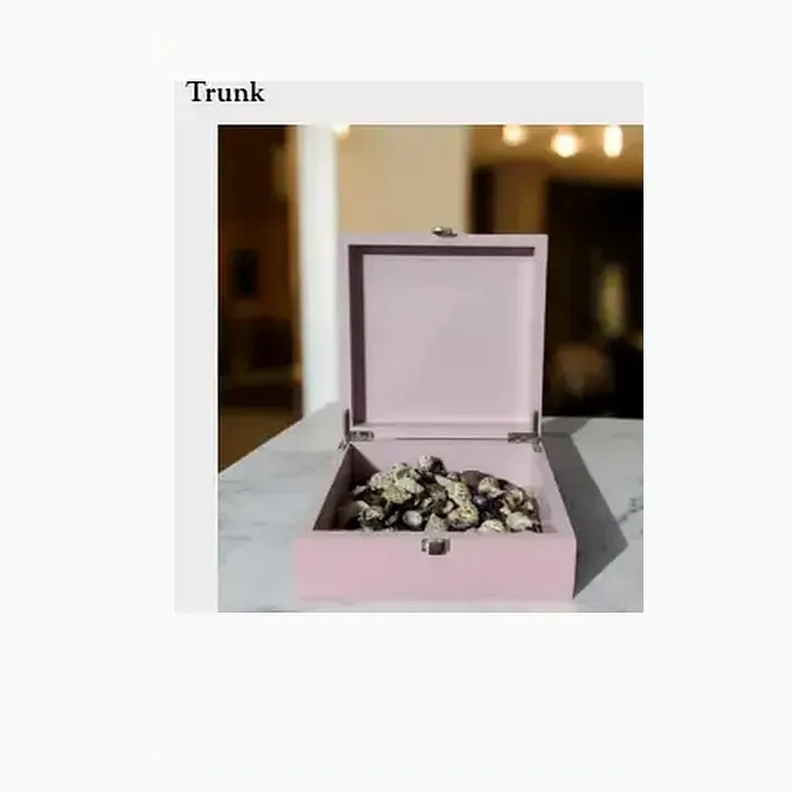 Silver Plated Box With MDF alternate view