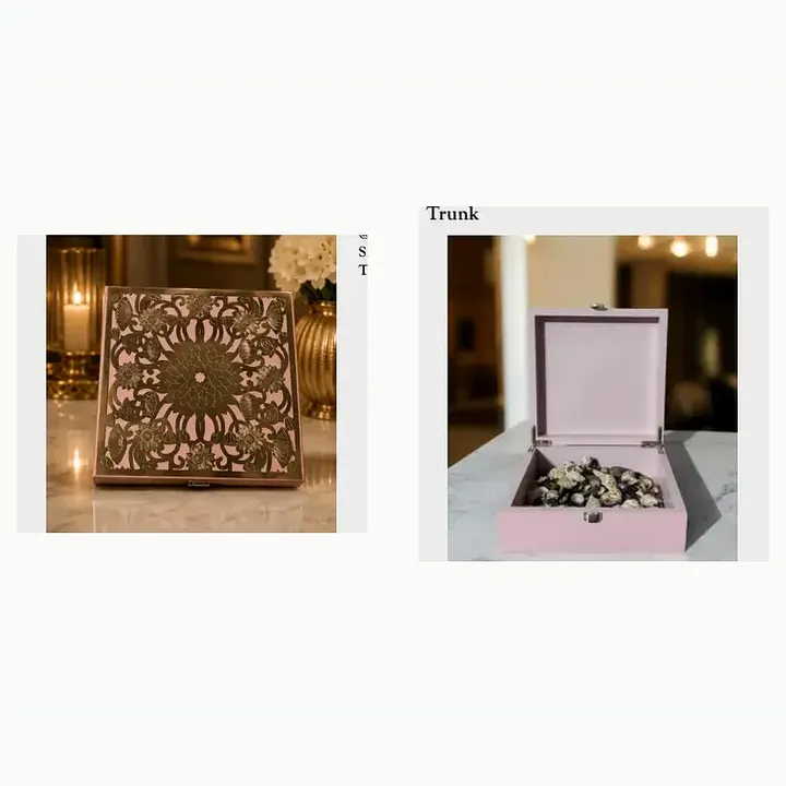 Silver Plated Box With MDF