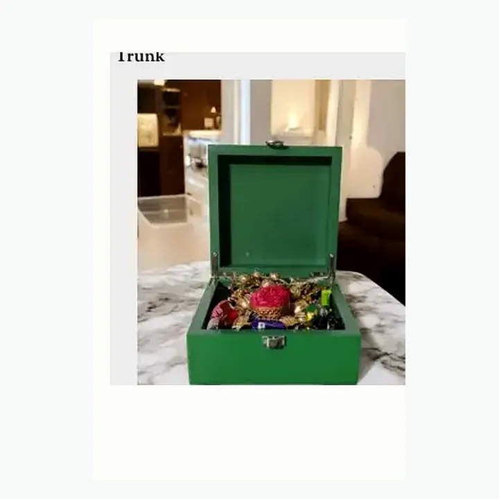 Silver Plated Box With MDF alternate view