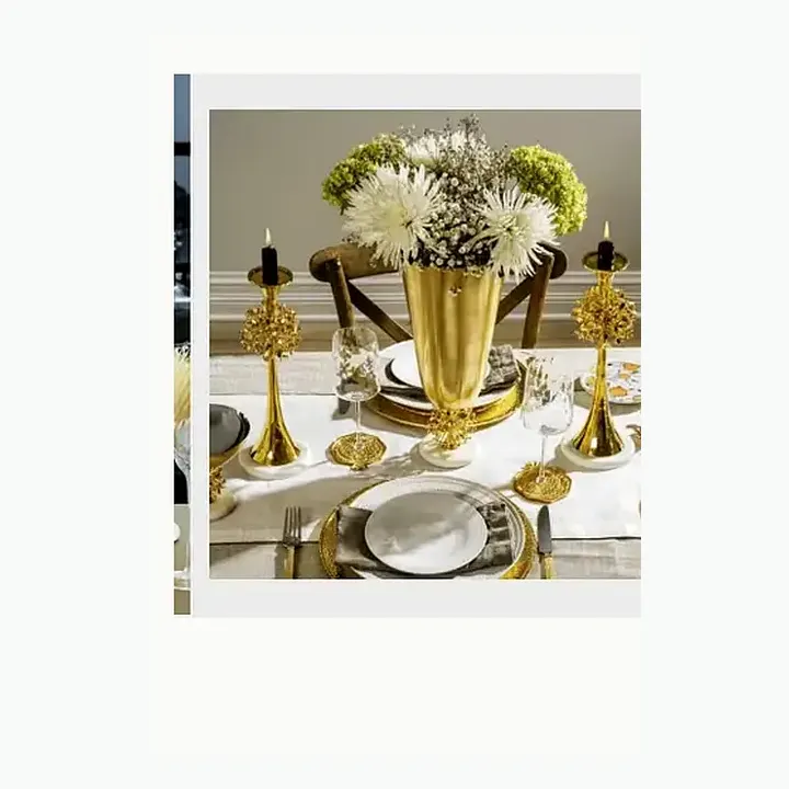 Gold Tabletop & Candle Décor Collection alternate view
