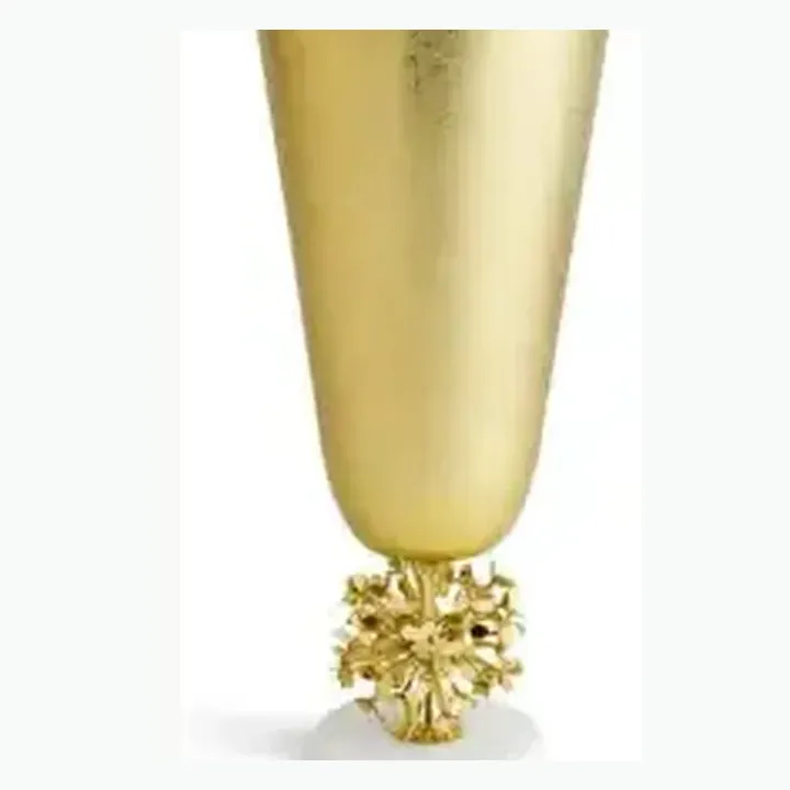 Brass Vase With Marble Base alternate view