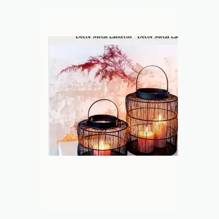 Metal Lantern Collection alternate view