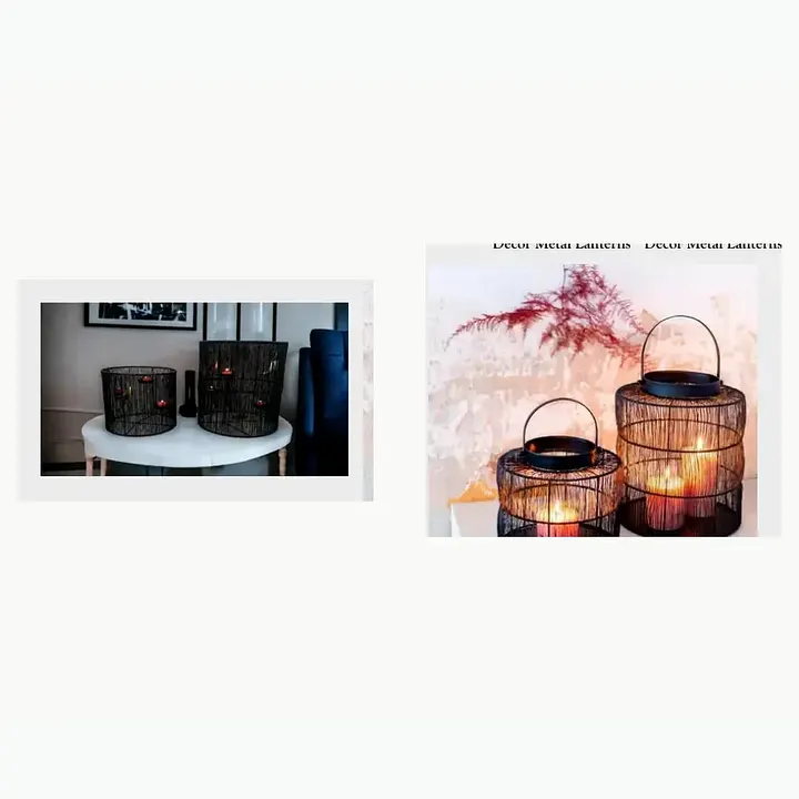 Metal Lantern Collection