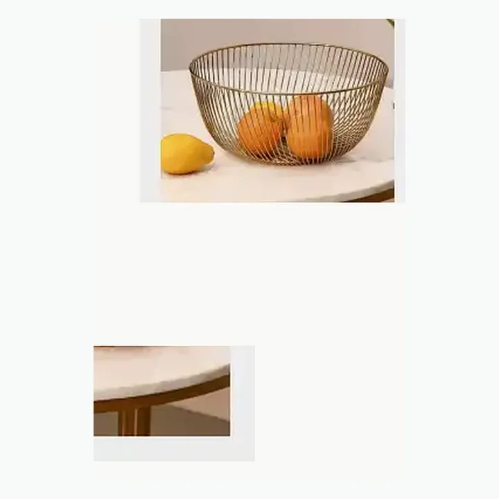 #5835 10x6.5x3.75 @390 Décor Metal Basket #5836 10x10x4 @390 Décor Metal Basket alternate view