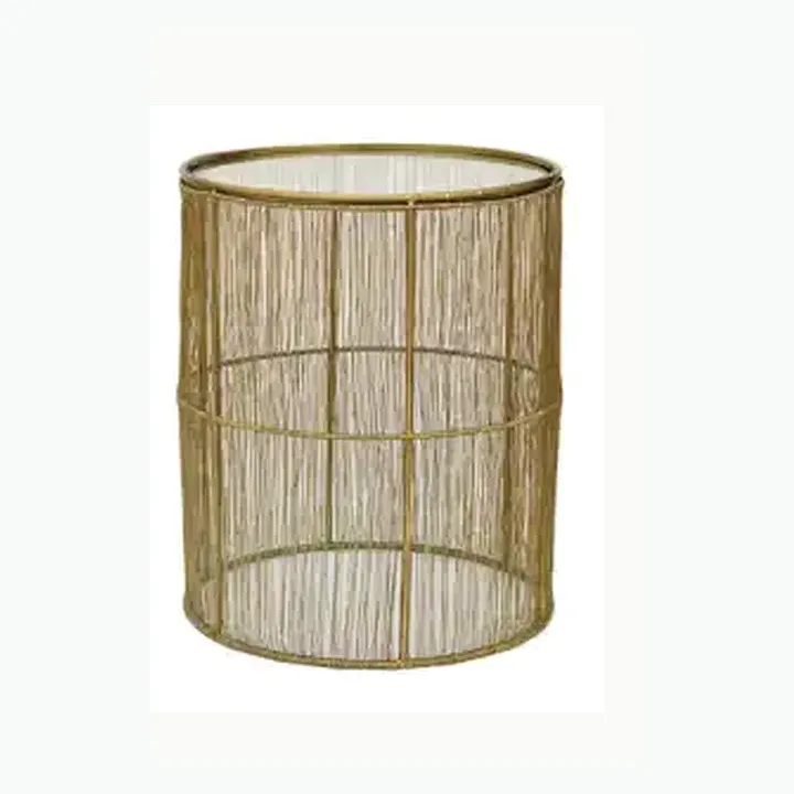 #5833 32x32x17 @4360 Décor Metal Centre Table #5834 15x15x20 @1560 Décor Metal Side Table detail