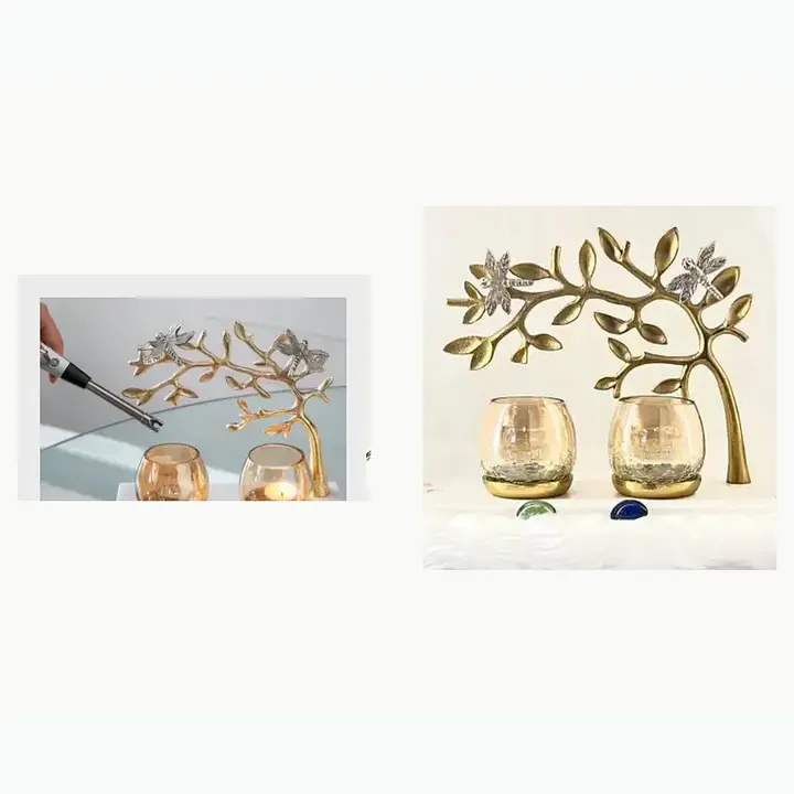 Metal Candle Holder