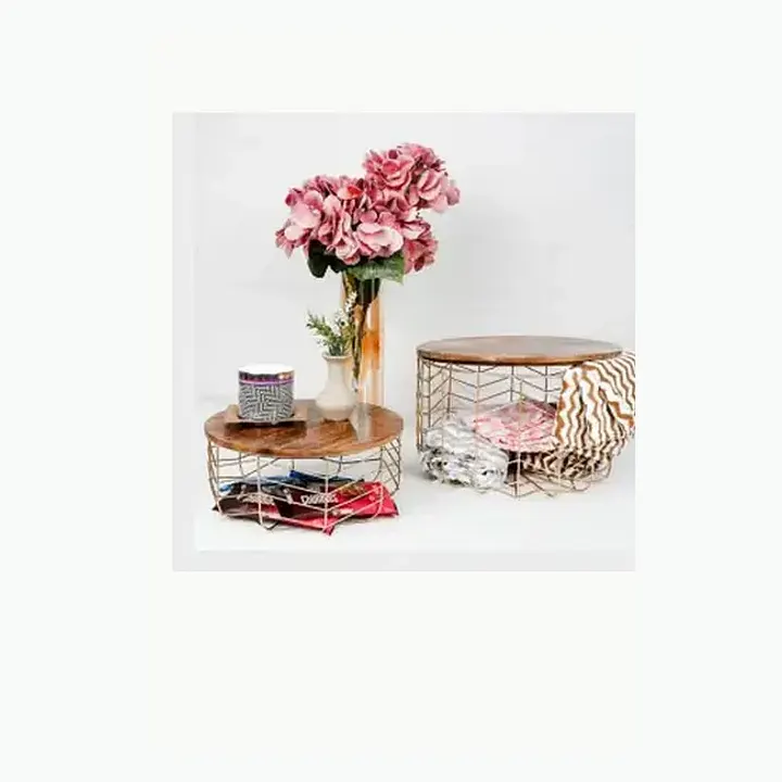 Metal Baskets With alternate view