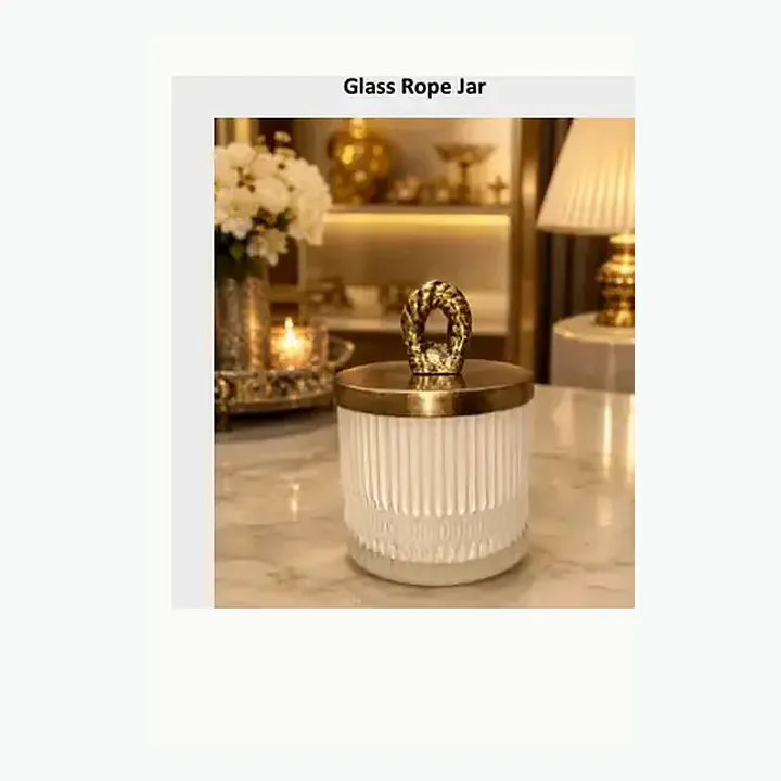 Glass Rope Jar alternate view