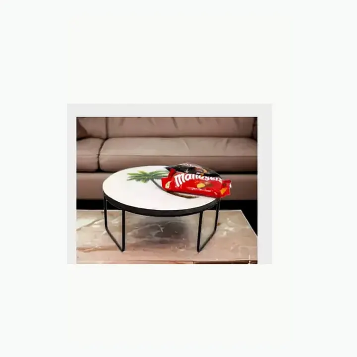 Metal Enamel Cake Stand detail