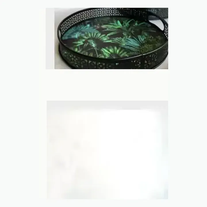 Metal Enamel Serving Trays alternate view