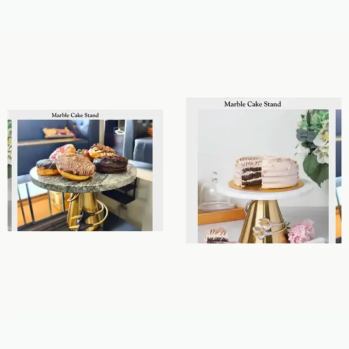 #5608 12x12x7 @1200 Marble Cake Stand #5608 12x12x7 @1200 Marble Cake Stand
