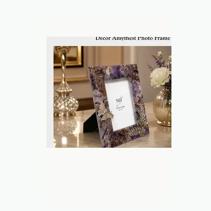 Décor Amythest Photo Frame alternate view