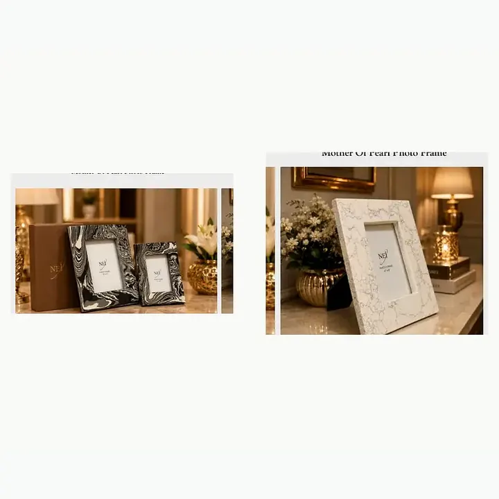 Mother Of Pearl Photo Frame