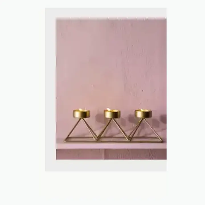 Metal Tealight Candle Holders alternate view