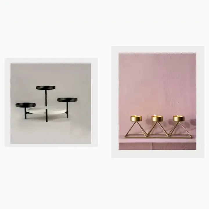 Metal Tealight Candle Holders