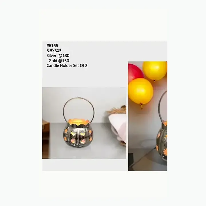 Candle Holder Set Of 2 detail
