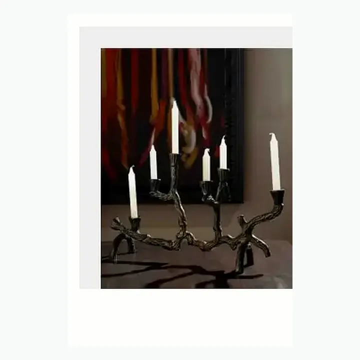 Metal Candle Holder alternate view