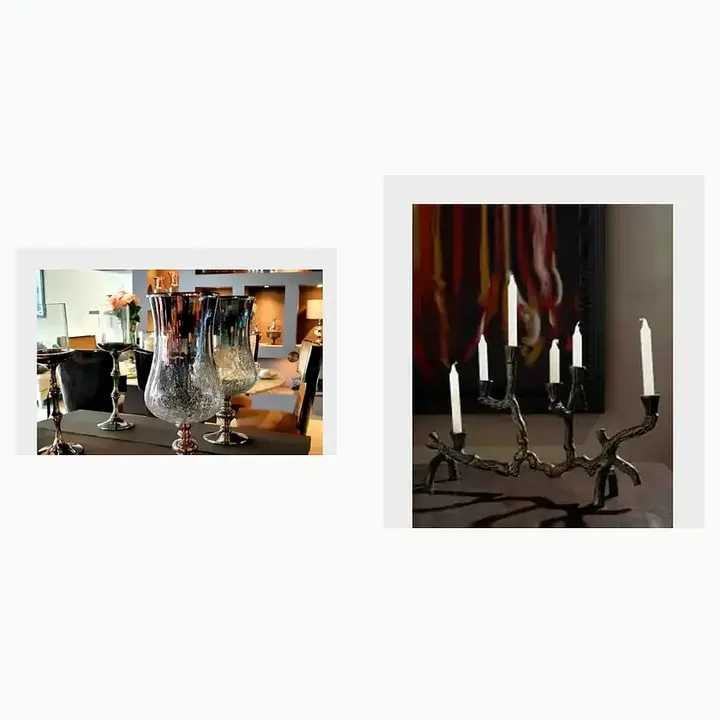 Metal Candle Holder